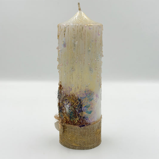 „Șoapte de Ceară” - Alb Perlat