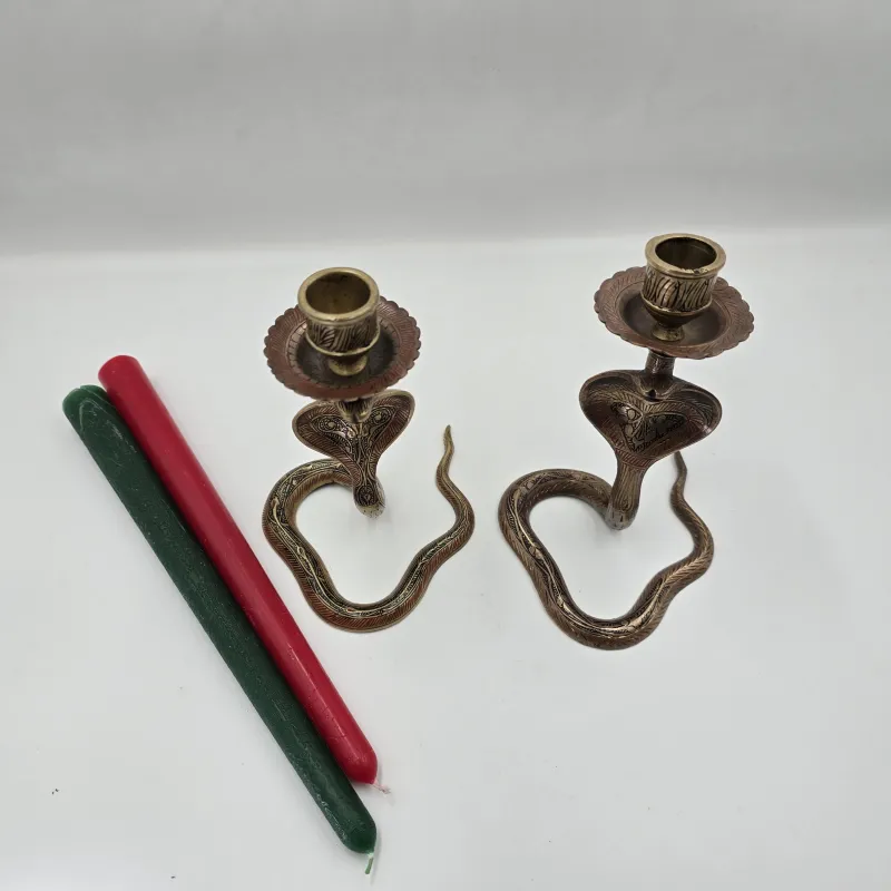 Set suport lumânare vintage