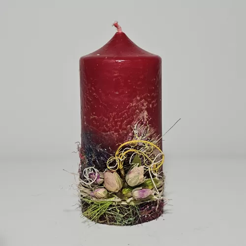 Lumânare handmade parfumată Rose Pasion