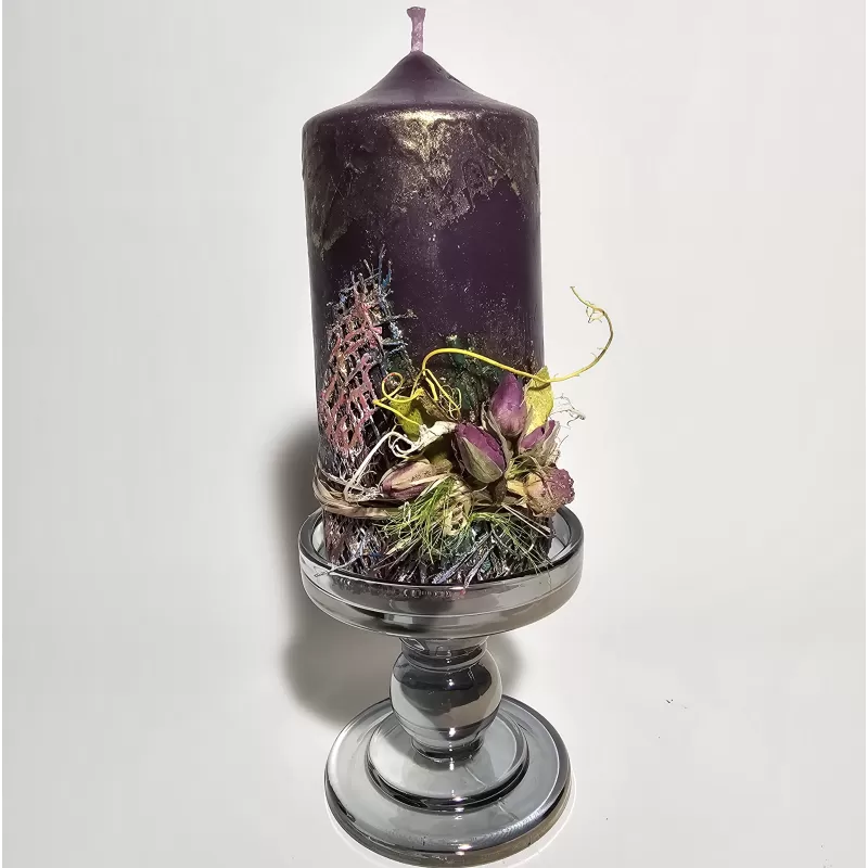 Lumânare handmade parfumată Rose Pasion