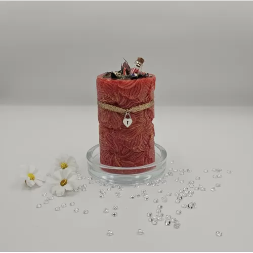 Lumânare handmade parfumată, Magia iubirii