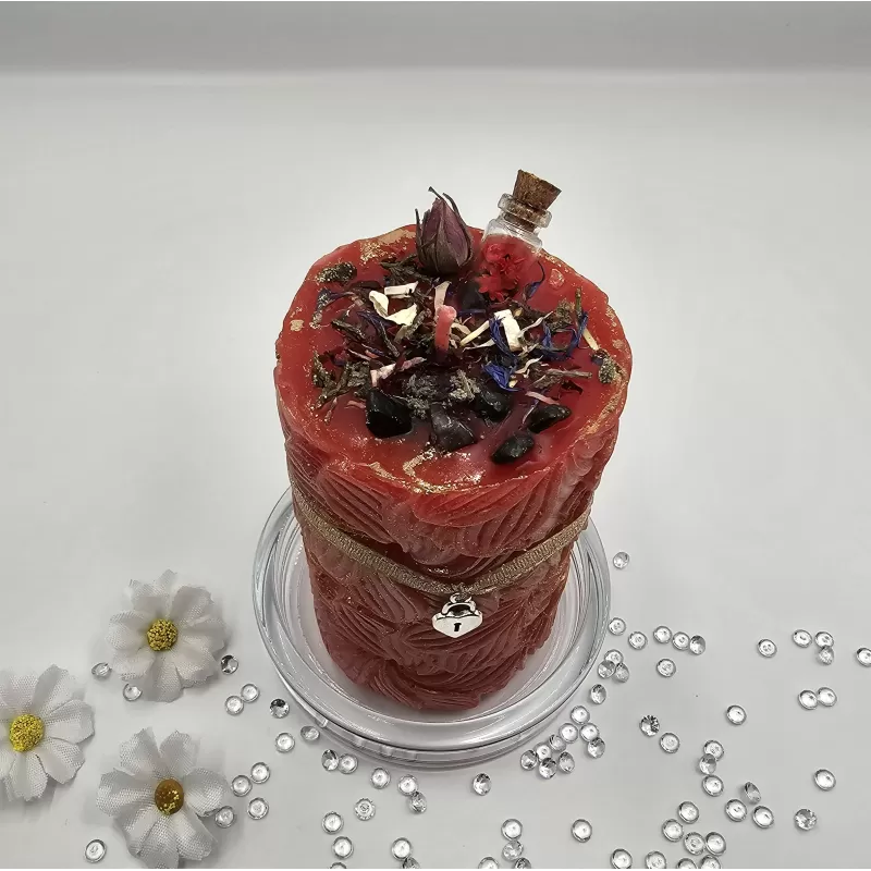 Lumânare handmade parfumată, Magia iubirii