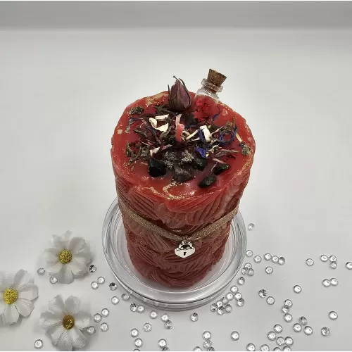 Lumânare handmade parfumată, Magia iubirii