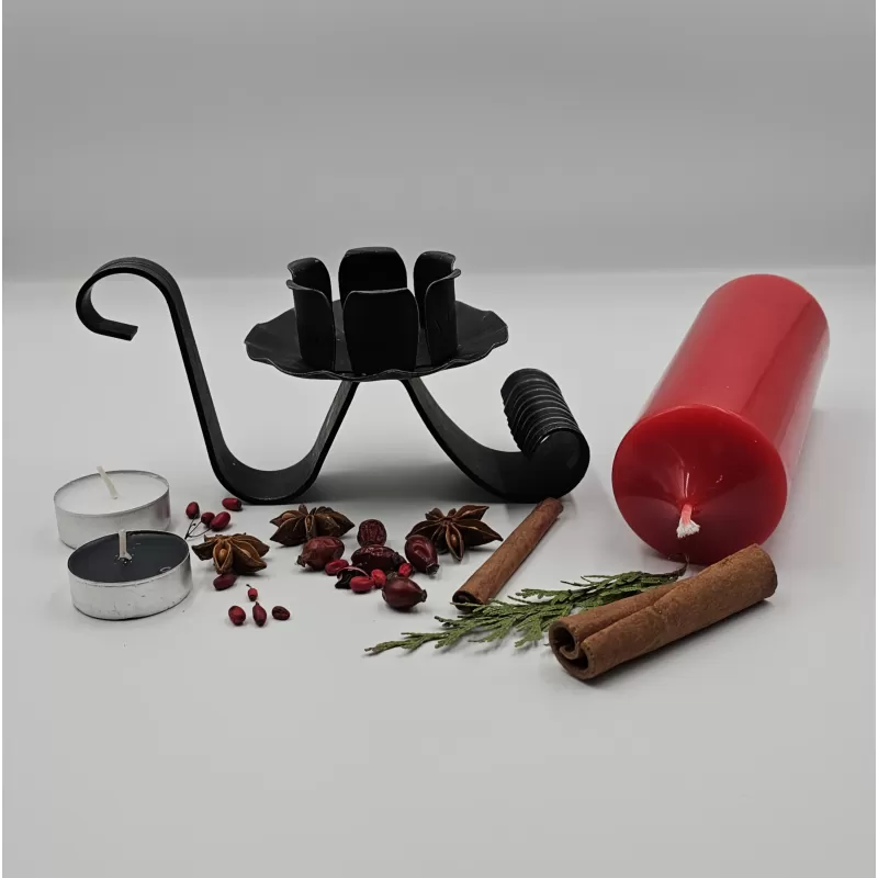 Sfeşnic fier forjat vintage