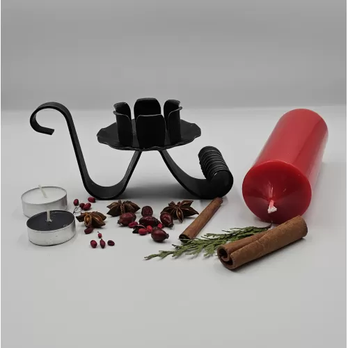 Sfeşnic fier forjat vintage