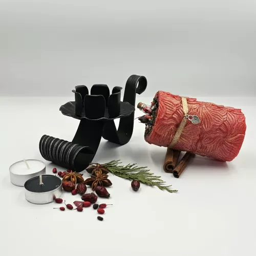 Sfeşnic fier forjat vintage