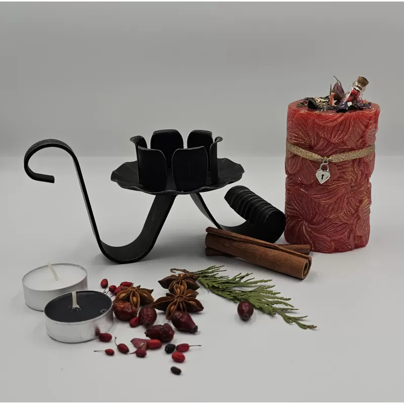 Sfeşnic fier forjat vintage