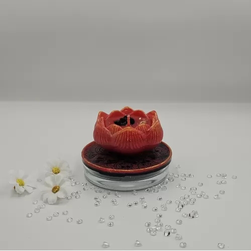 Lumânare handmade parfumată Red Ruby 2