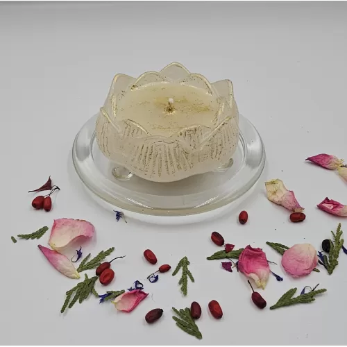 Lumânare handmade parfumată  White Touch 1