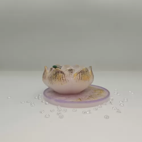 Lumânare handmade parfumată Ivory