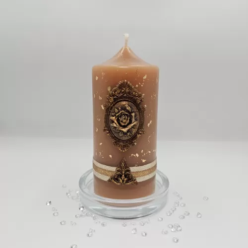 Lumânare handmade parfumată baroc