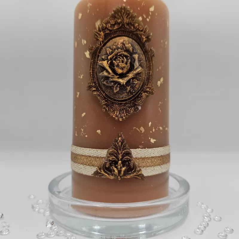 Lumânare handmade parfumată baroc