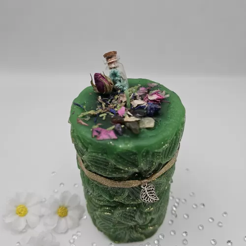 Lumânare parfumată terapeutică-Vitalitate și Prosperitate