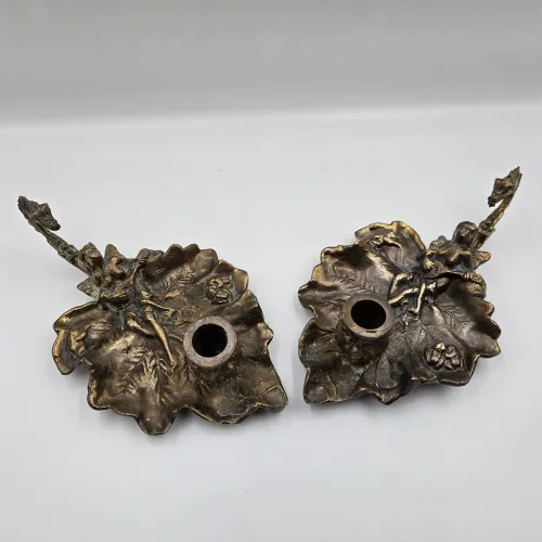 Set suport lumânare vintage