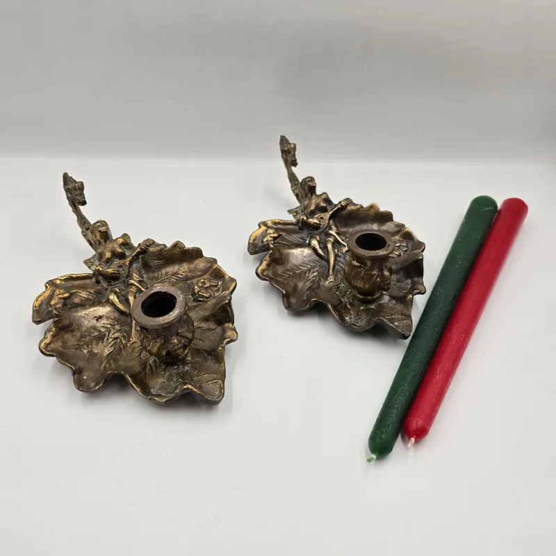 Set suport lumânare vintage