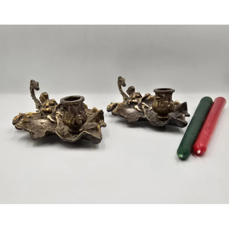 Set suport lumânare vintage