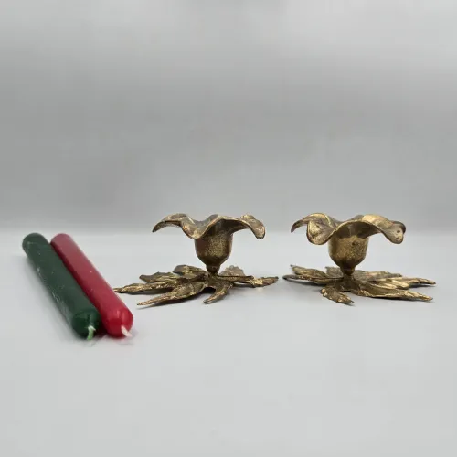 Set Suporturi lumânare vintage