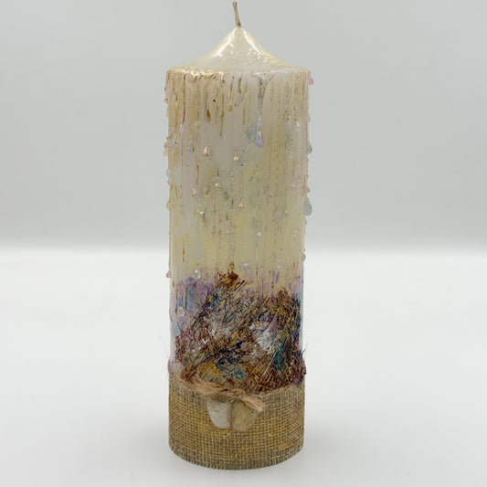 „Șoapte de Ceară” - Alb Perlat