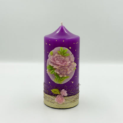 „Baroc Floral” - Ametist