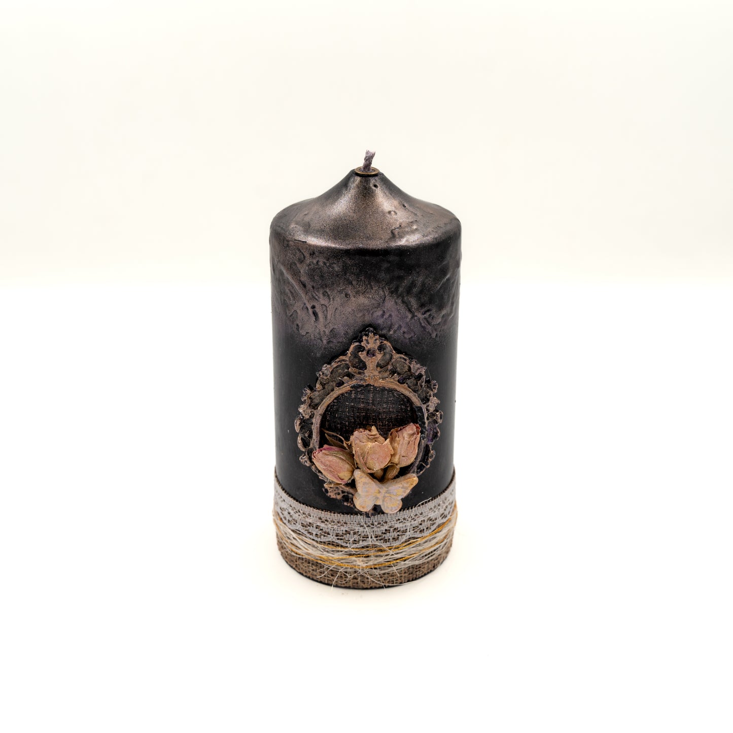 „Baroc Floral” – Noir