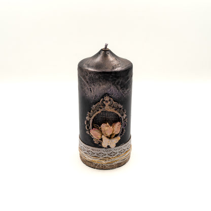 „Baroc Floral” – Noir