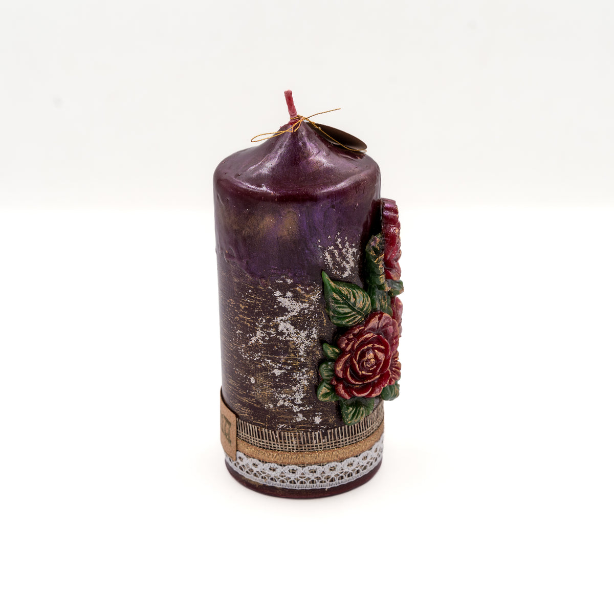 Baroc Floral – Grădină Bordeaux