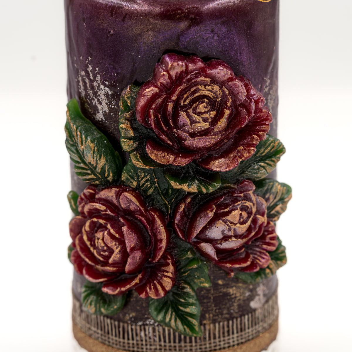Baroc Floral – Grădină Bordeaux